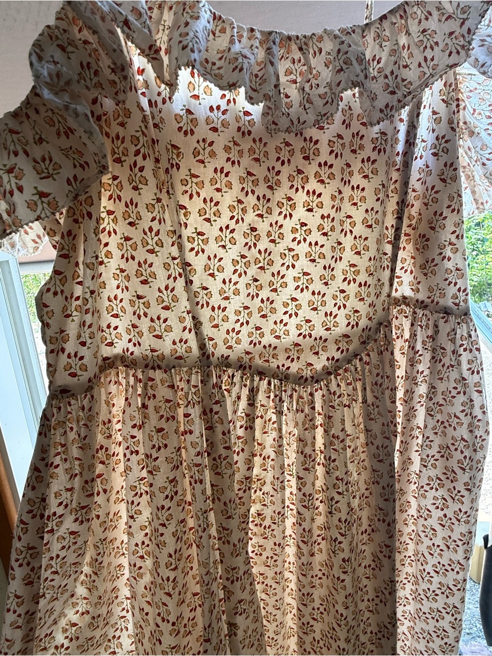 Dôen Wendellin Dress in Elderflower Vine